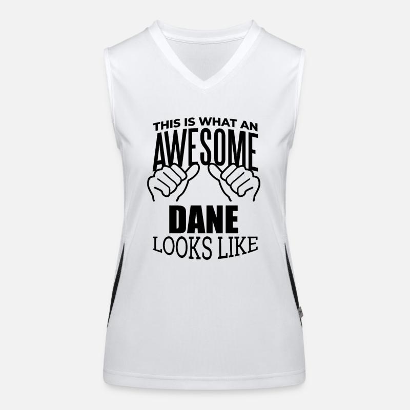 Dänemark Funktionelles Kontrast-Tank Top für Frauen