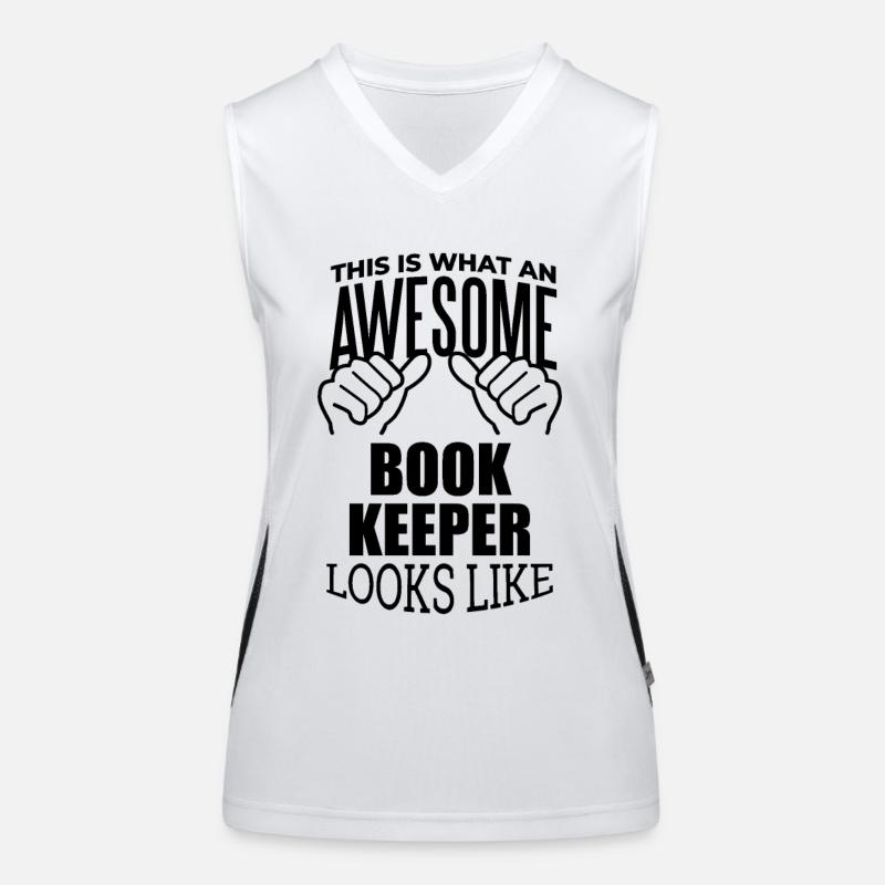 Buchhalter Funktionelles Kontrast-Tank Top für Frauen