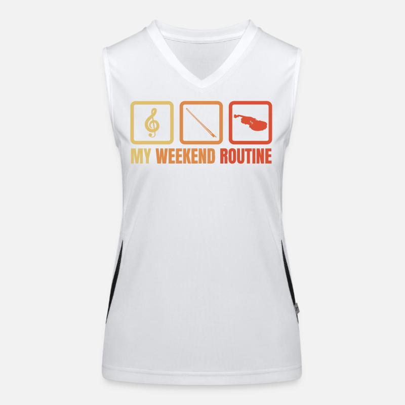 Violinist Weekend Women's Functional Contrast Tank Top