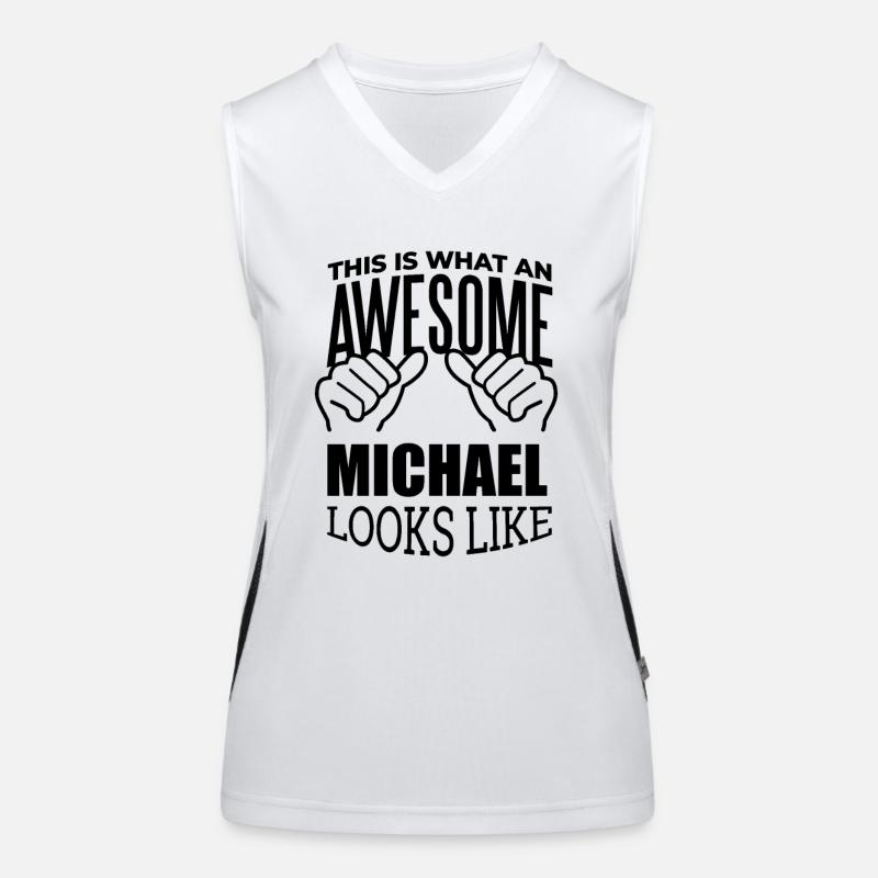 Michael Funktionelles Kontrast-Tank Top für Frauen