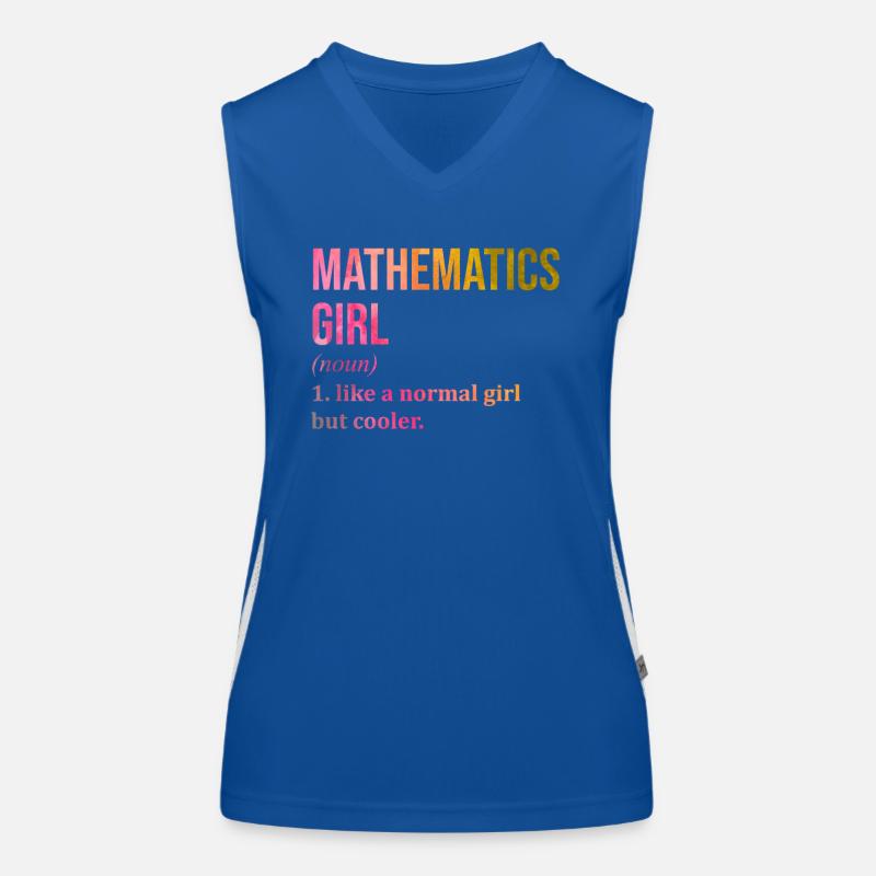 Mathematic Women's Functional Contrast Tank Top