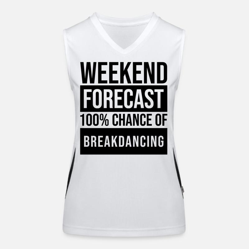 Break Dance Women's Functional Contrast Tank Top