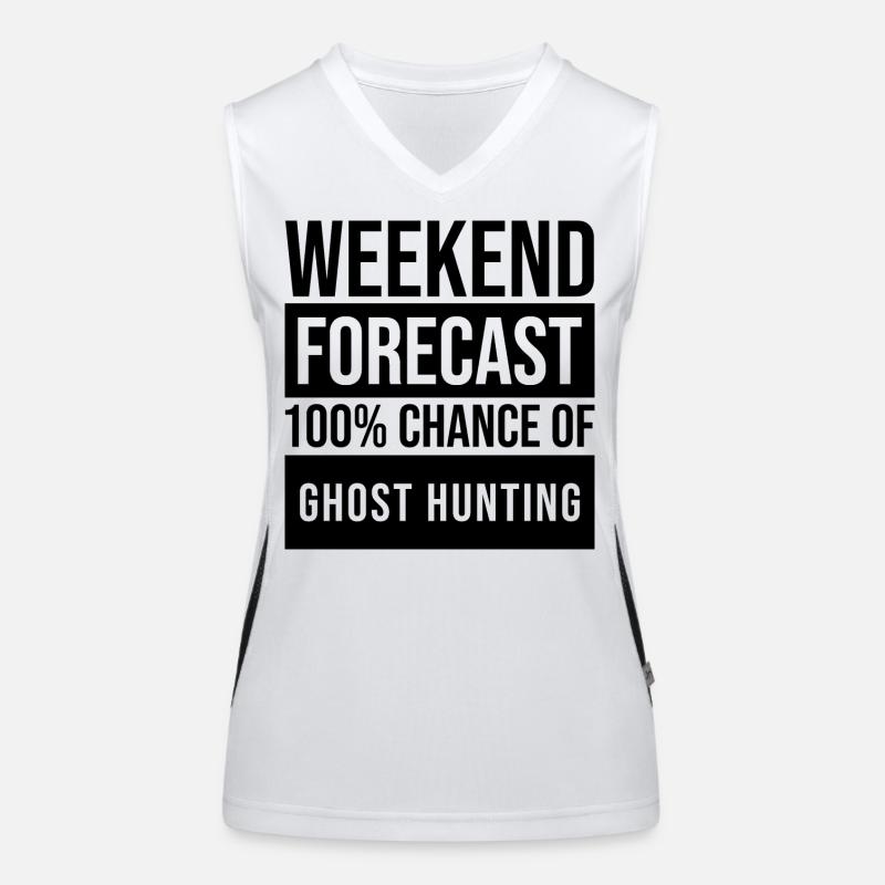 Ghost Hunter Women's Functional Contrast Tank Top