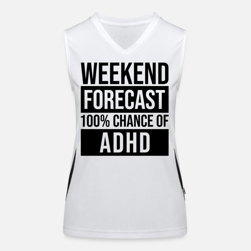 ADHD Women's Functional Contrast Tank Top