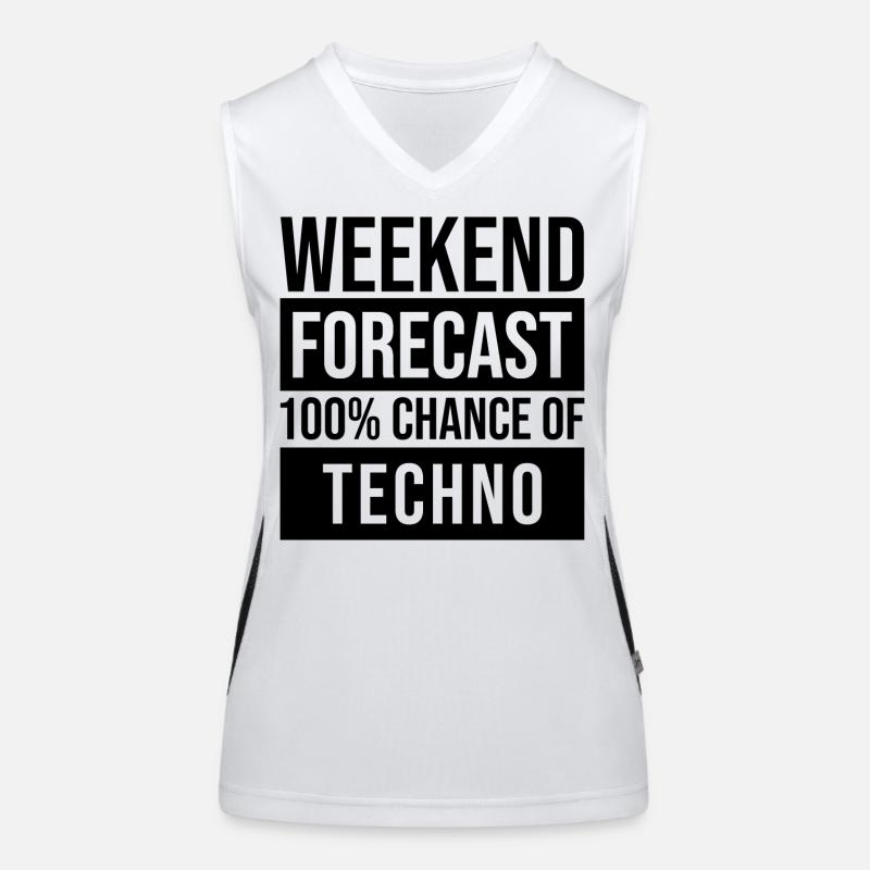 techno Débardeur respirant contrasté Femme