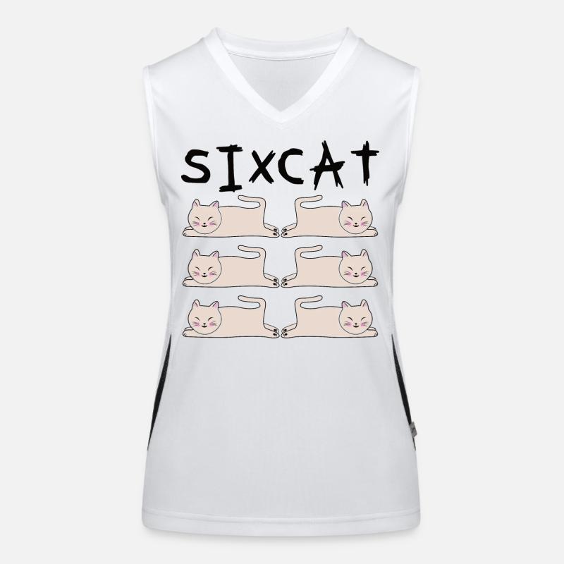 Six Cat 6 Cats Sixpack Women's Functional Contrast Tank Top