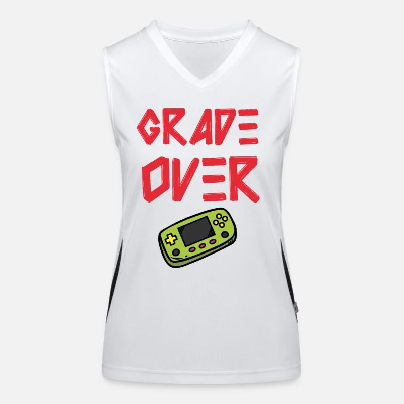 Game Over: Conclusion won! Women's Functional Contrast Tank Top
