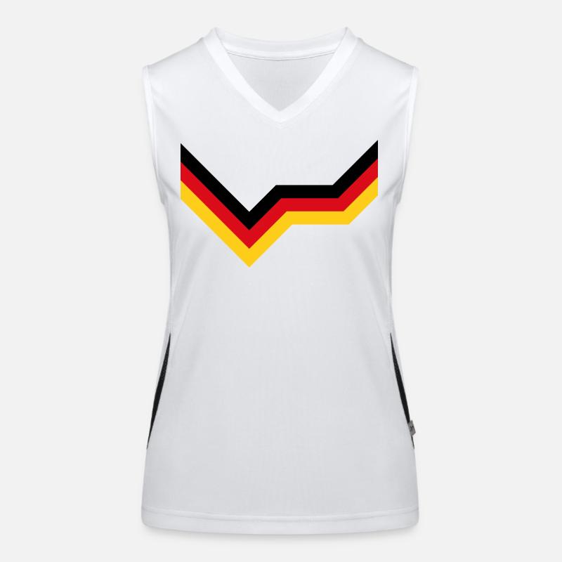 Deutschland Funktionelles Kontrast-Tank Top für Frauen