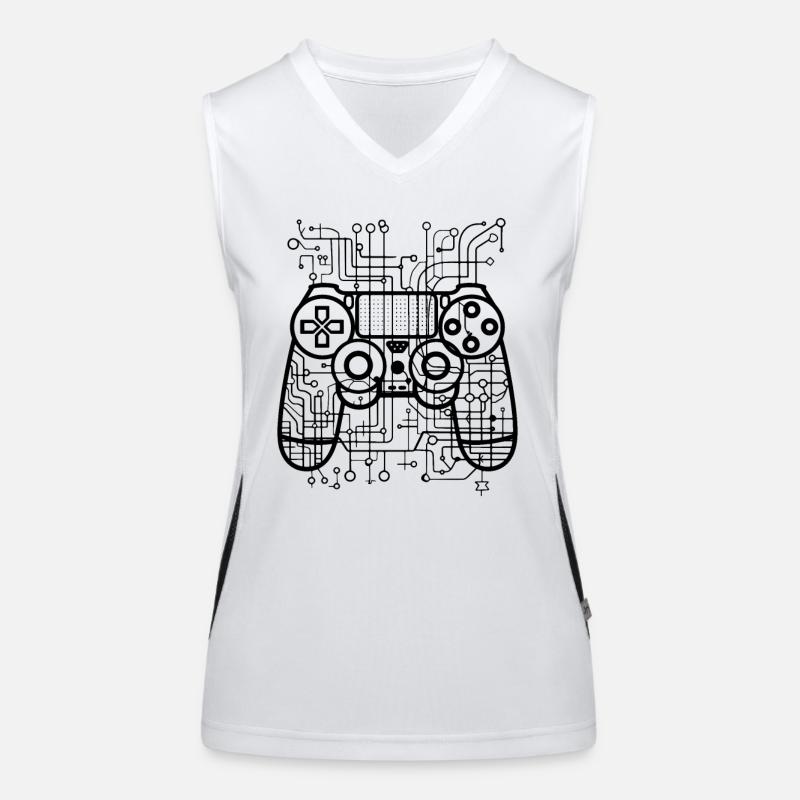 Game Controllers Women's Functional Contrast Tank Top
