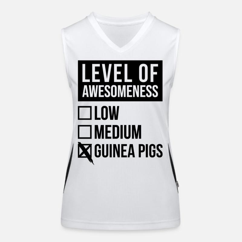 Guinea Pig Women's Functional Contrast Tank Top