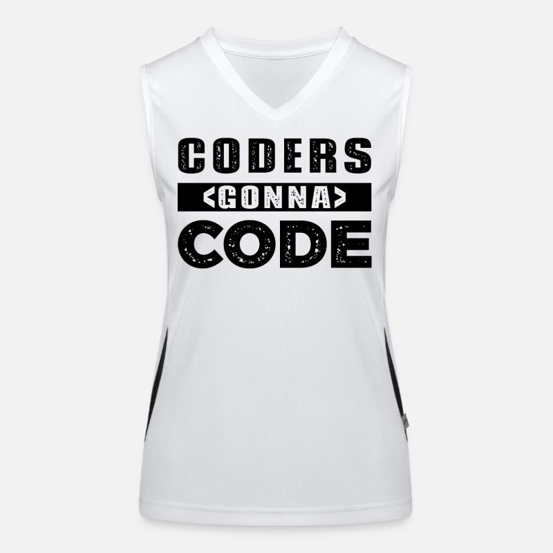 Coders going to Code Women's Functional Contrast Tank Top