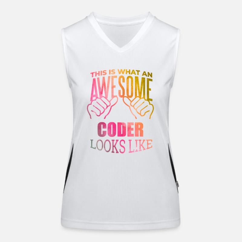 Coding Women's Functional Contrast Tank Top