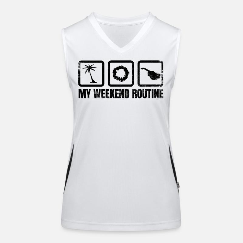 Ukulele Weekend Women's Functional Contrast Tank Top