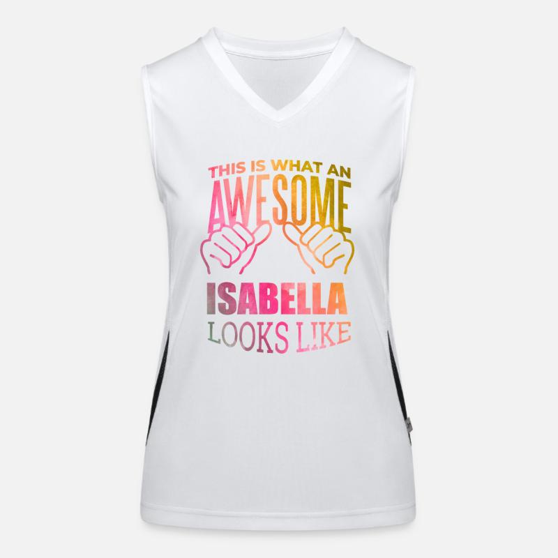 Isabella Funktionelles Kontrast-Tank Top für Frauen