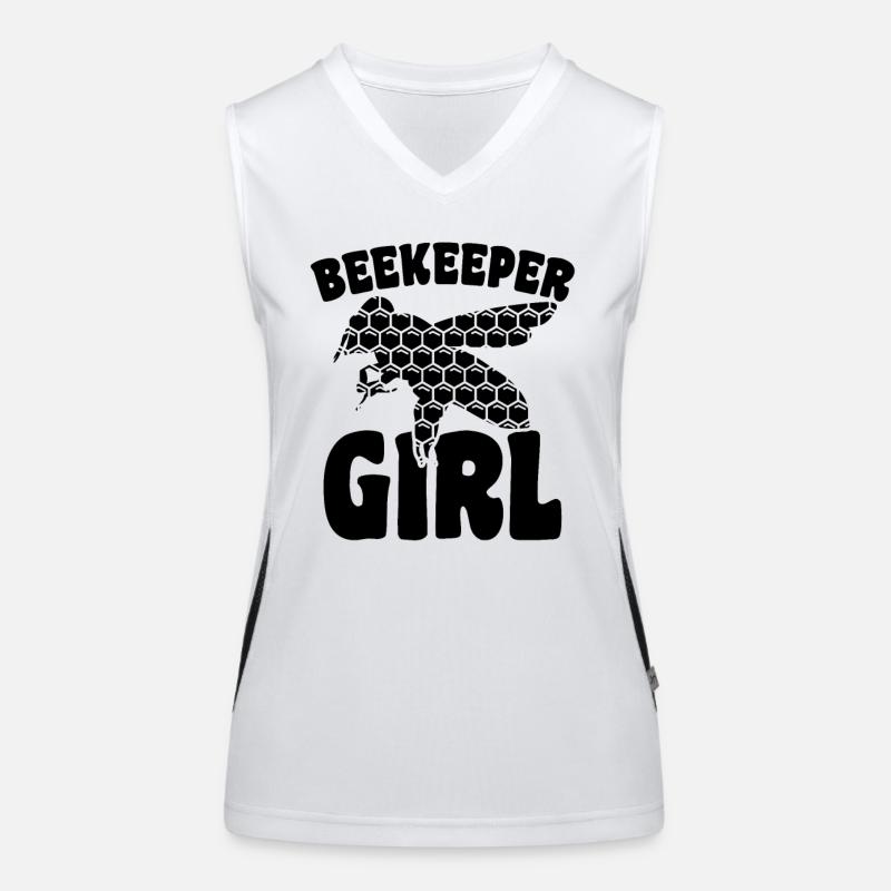Imker Mädchen Funktionelles Kontrast-Tank Top für Frauen