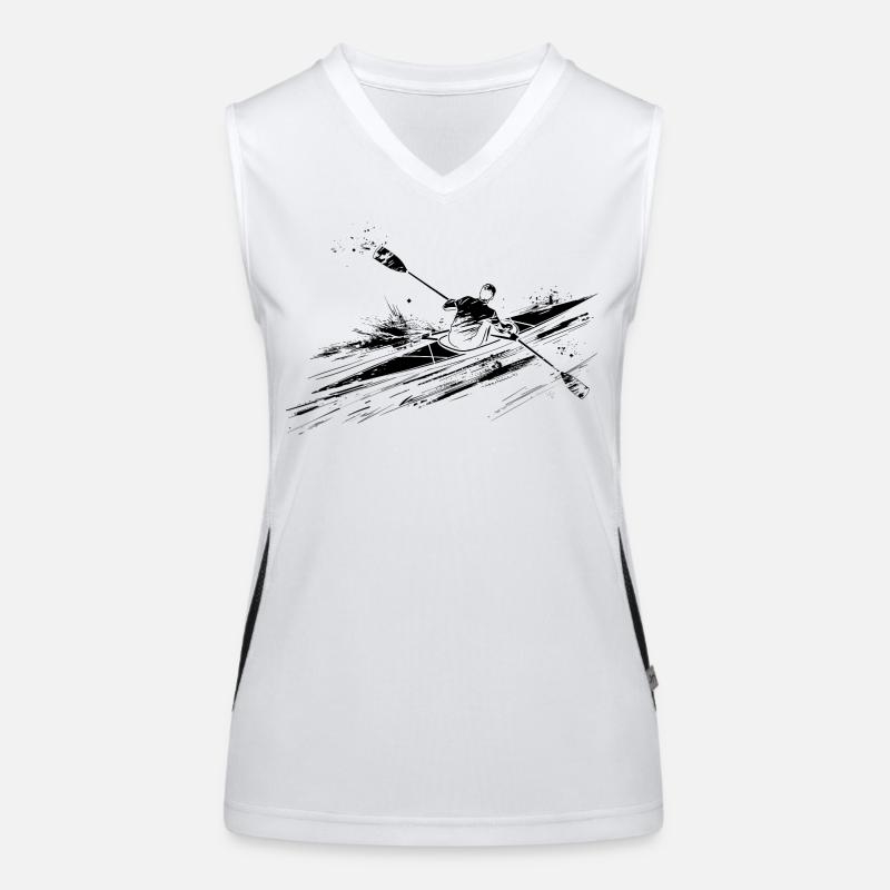 Ruderer Funktionelles Kontrast-Tank Top für Frauen