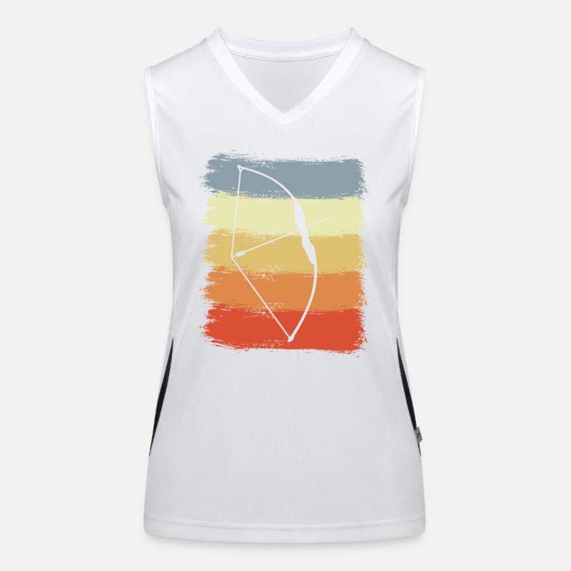 Vintage Bow and Arrow Women's Functional Contrast Tank Top
