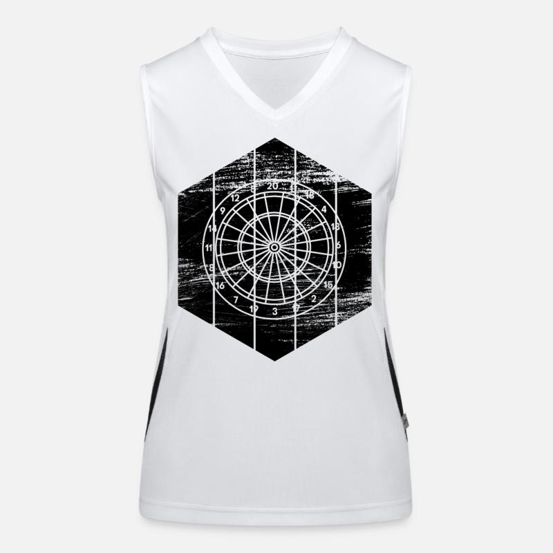 Cible Débardeur respirant contrasté Femme