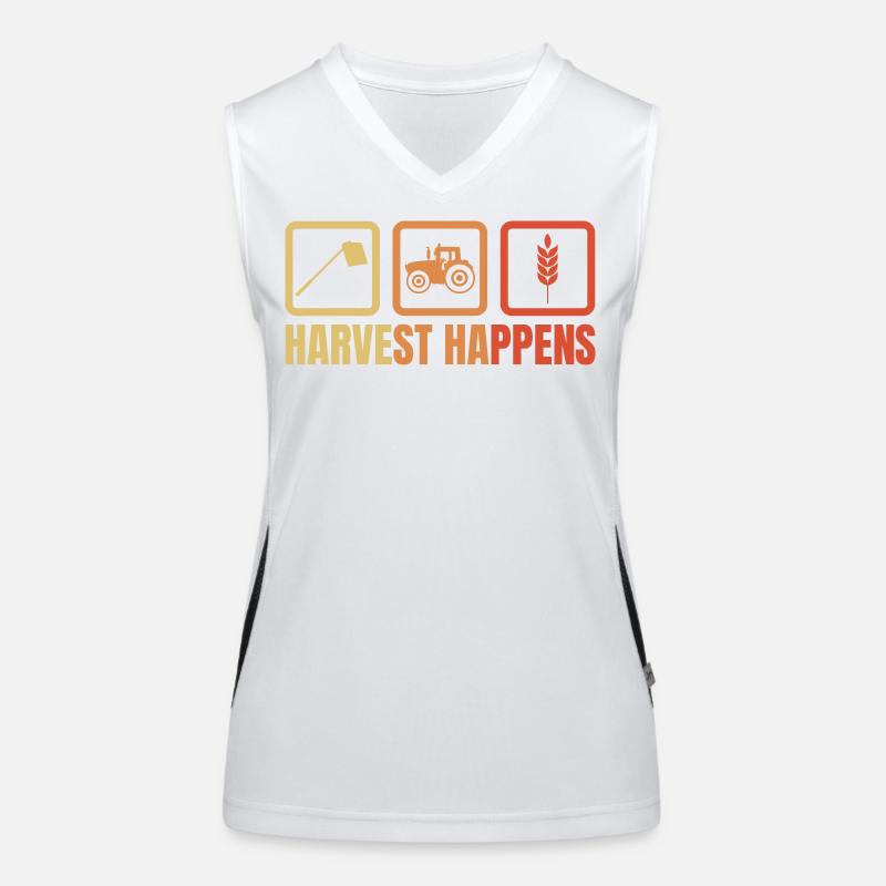 Harvest Happens Women's Functional Contrast Tank Top