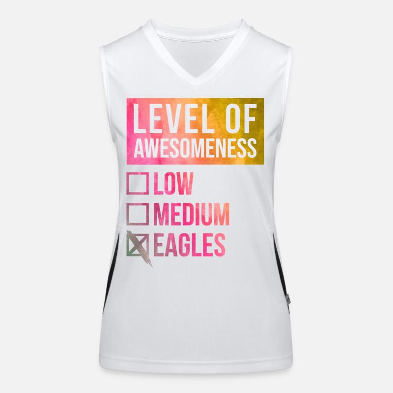 Adler Funktionelles Kontrast-Tank Top für Frauen