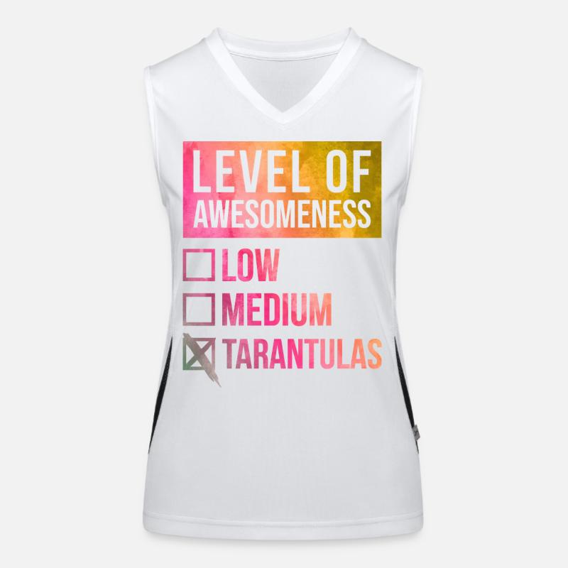 Tarantel Funktionelles Kontrast-Tank Top für Frauen