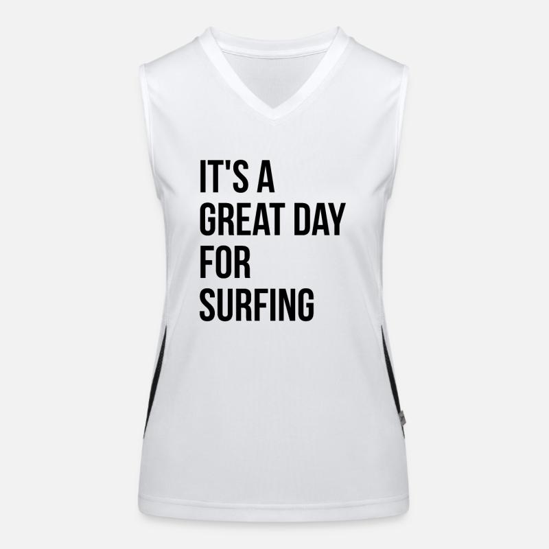 surfeur Débardeur respirant contrasté Femme