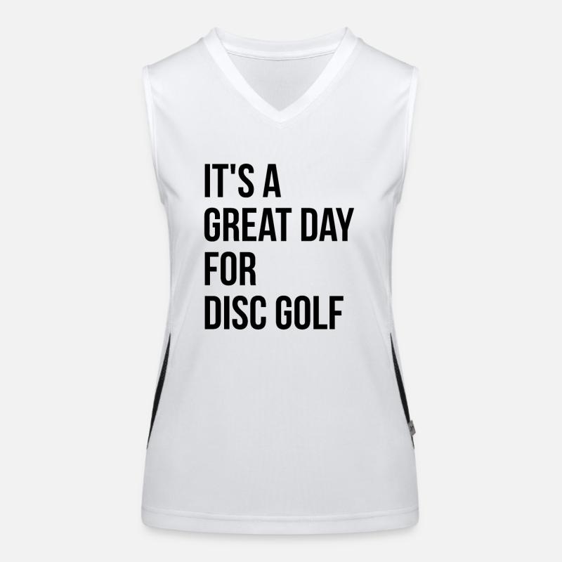 Discgolf Funktionelles Kontrast-Tank Top für Frauen
