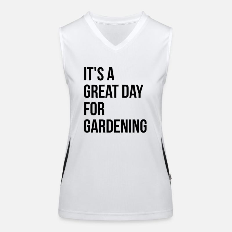 Gartenarbeit Funktionelles Kontrast-Tank Top für Frauen