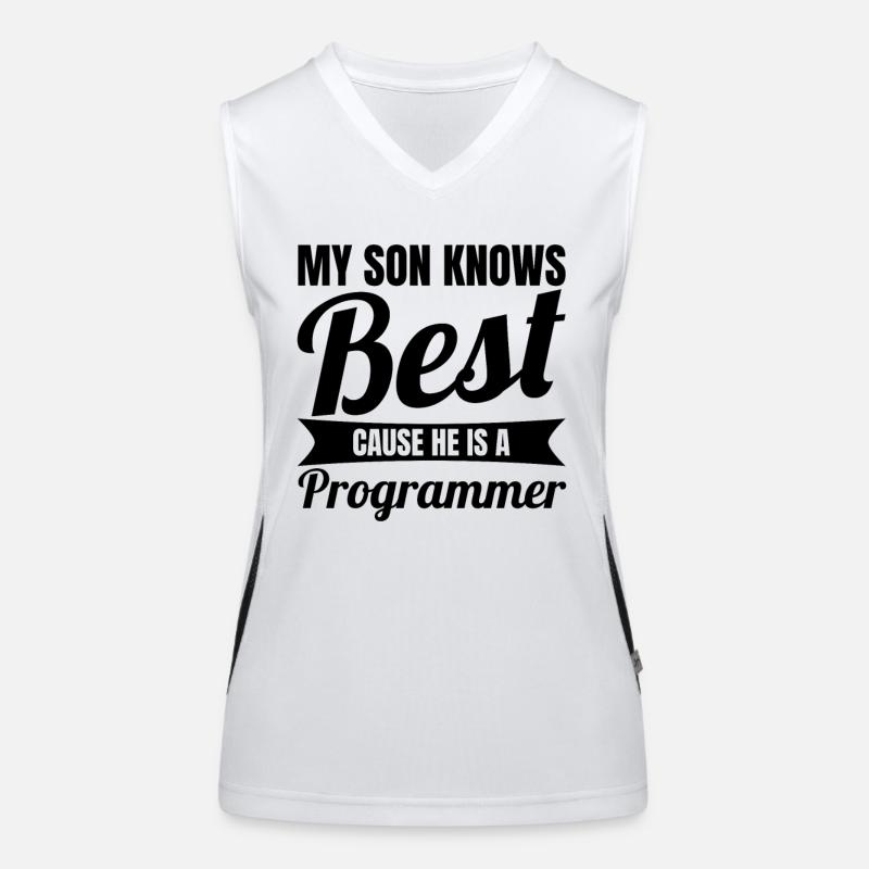 Programmer Son Women's Functional Contrast Tank Top