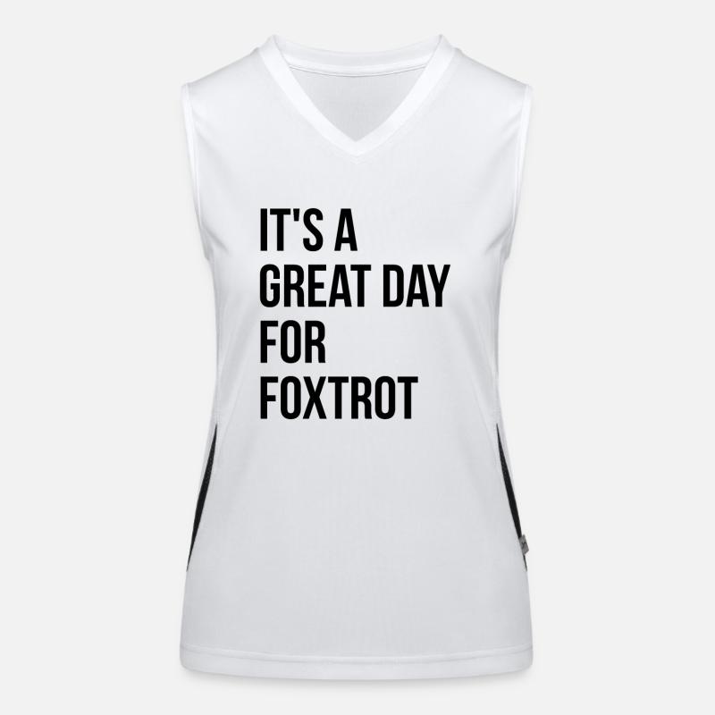 Foxtrott Funktionelles Kontrast-Tank Top für Frauen