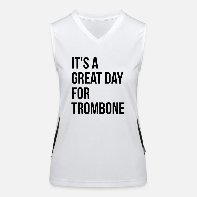 trombone Débardeur respirant contrasté Femme