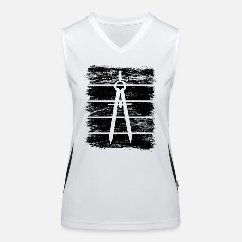 Architecture Compass Women's Functional Contrast Tank Top