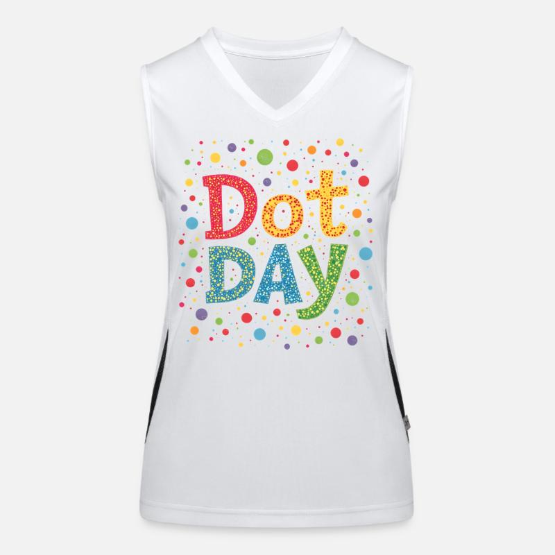 DOT-TAG Funktionelles Kontrast-Tank Top für Frauen
