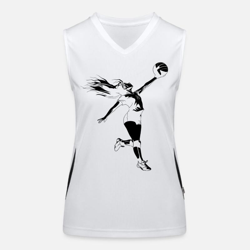 Volleyball player Women's Functional Contrast Tank Top