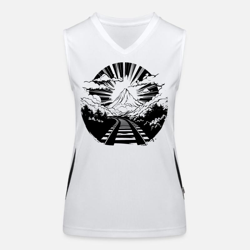 Railroad Women's Functional Contrast Tank Top