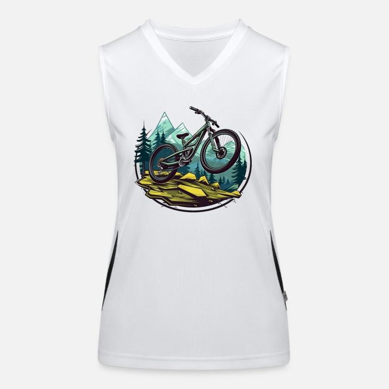 Mountain biking Women's Functional Contrast Tank Top