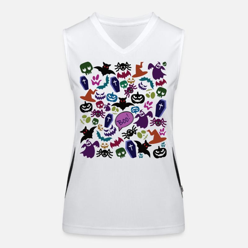 Halloween Confusion Women's Functional Contrast Tank Top