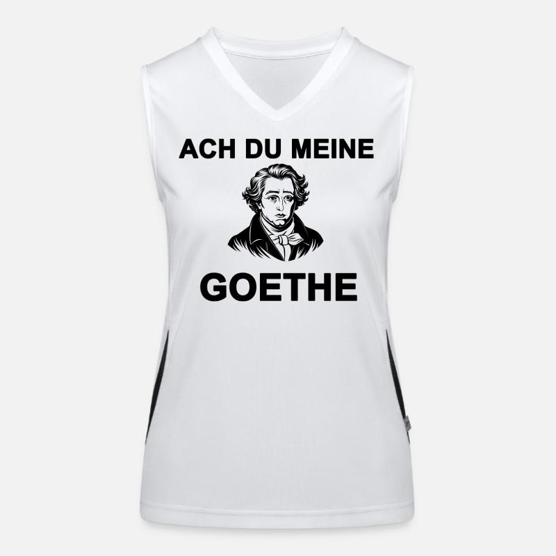 Oh mon Goethe Débardeur respirant contrasté Femme