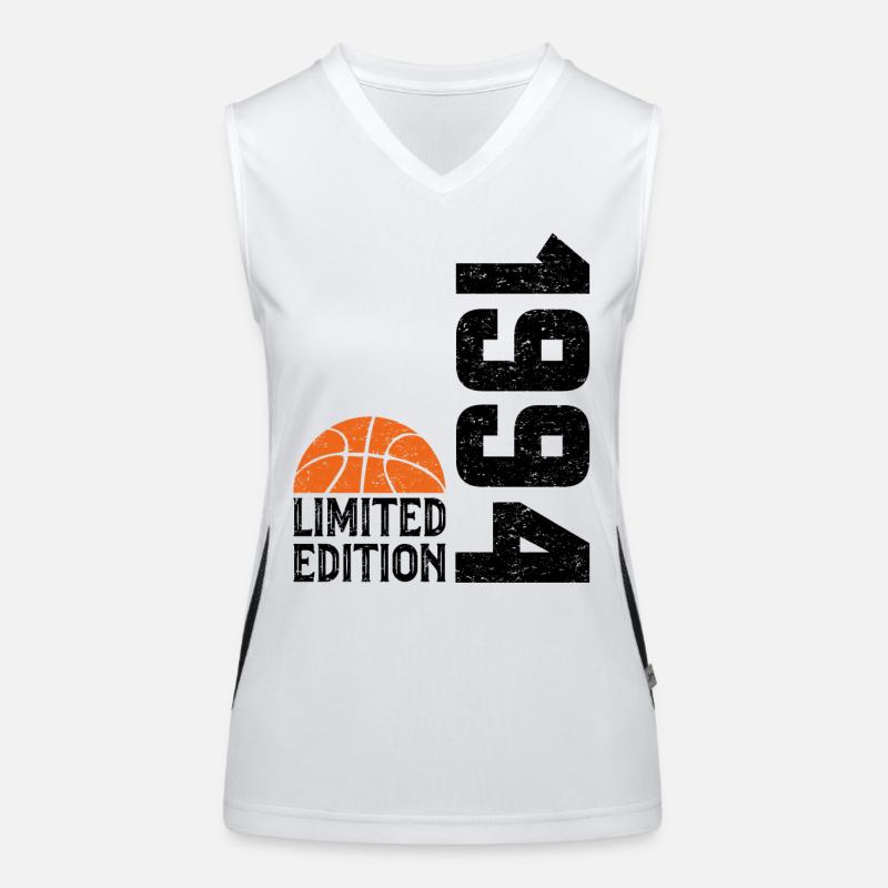 30e Anniversaire 1994 Édition Limitée Basketball Débardeur respirant contrasté Femme