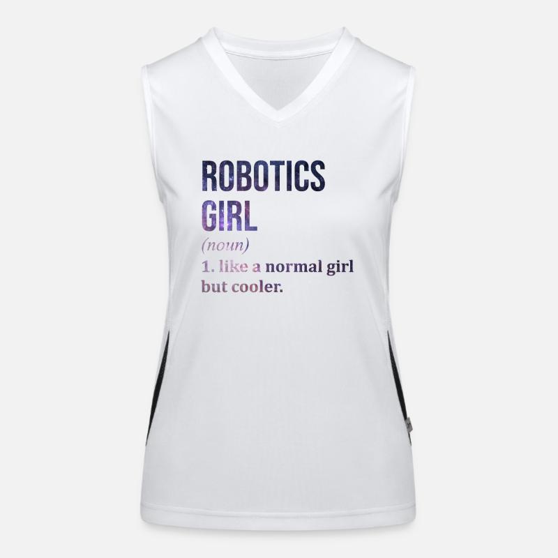 robotique Débardeur respirant contrasté Femme