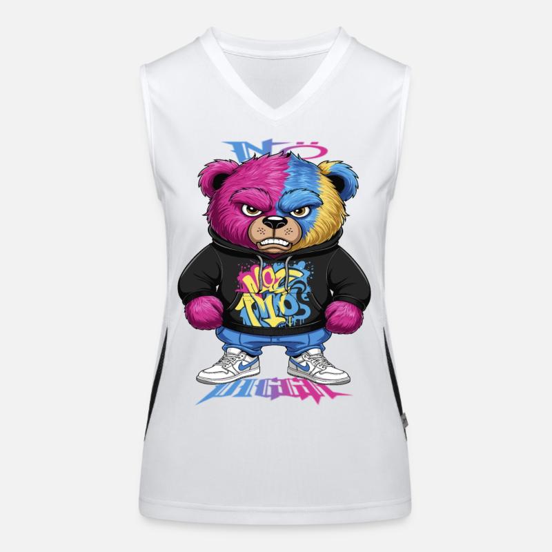 Grumpy Bear Women's Functional Contrast Tank Top