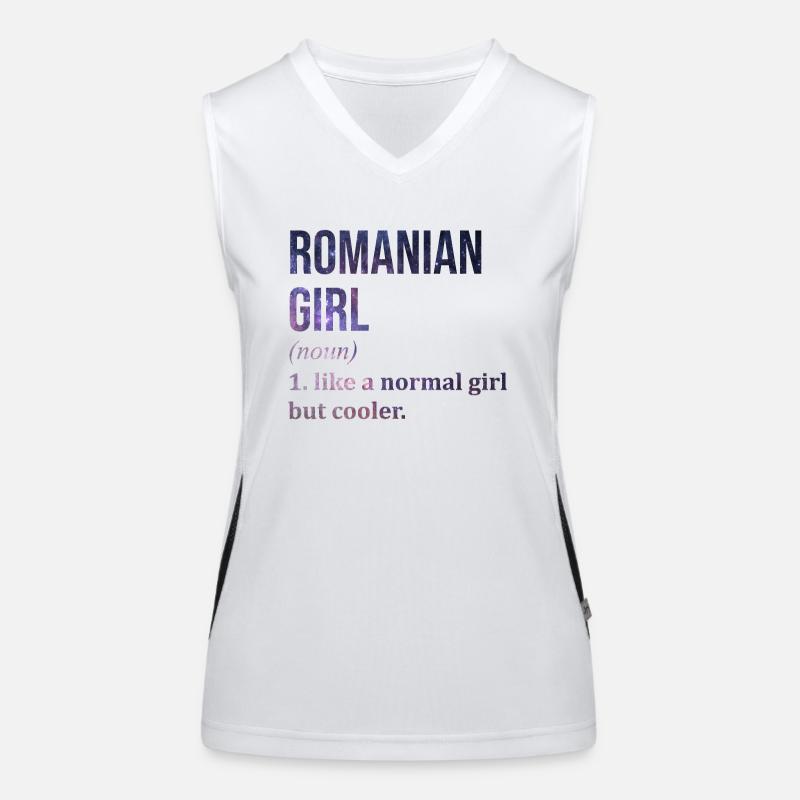 Roumanie Débardeur respirant contrasté Femme
