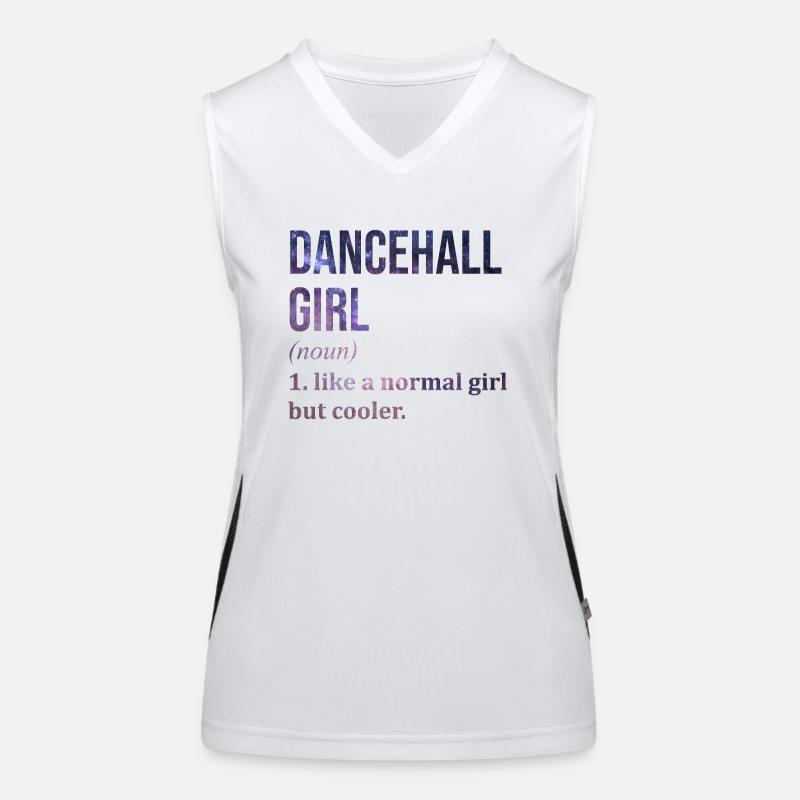 Salle de danse Débardeur respirant contrasté Femme