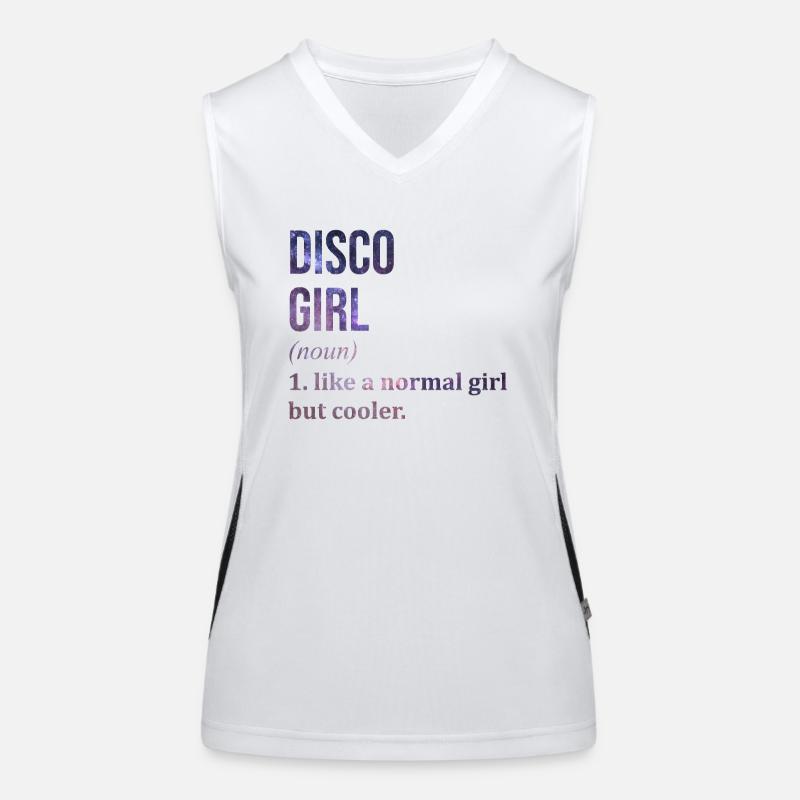 Diskothek Funktionelles Kontrast-Tank Top für Frauen