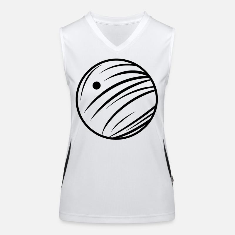 Bowling Funktionelles Kontrast-Tank Top für Frauen