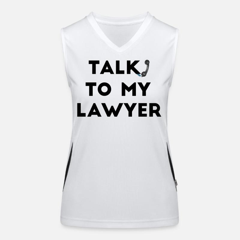 Parlez à mon avocat Débardeur respirant contrasté Femme