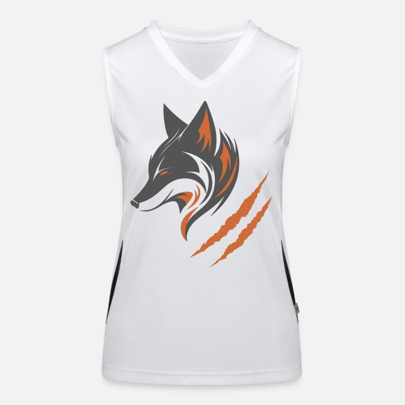 Grey Fox | Orange Fox Women's Functional Contrast Tank Top