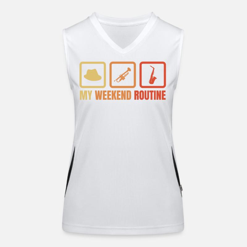 Trumpeter Weekend Routine Women's Functional Contrast Tank Top