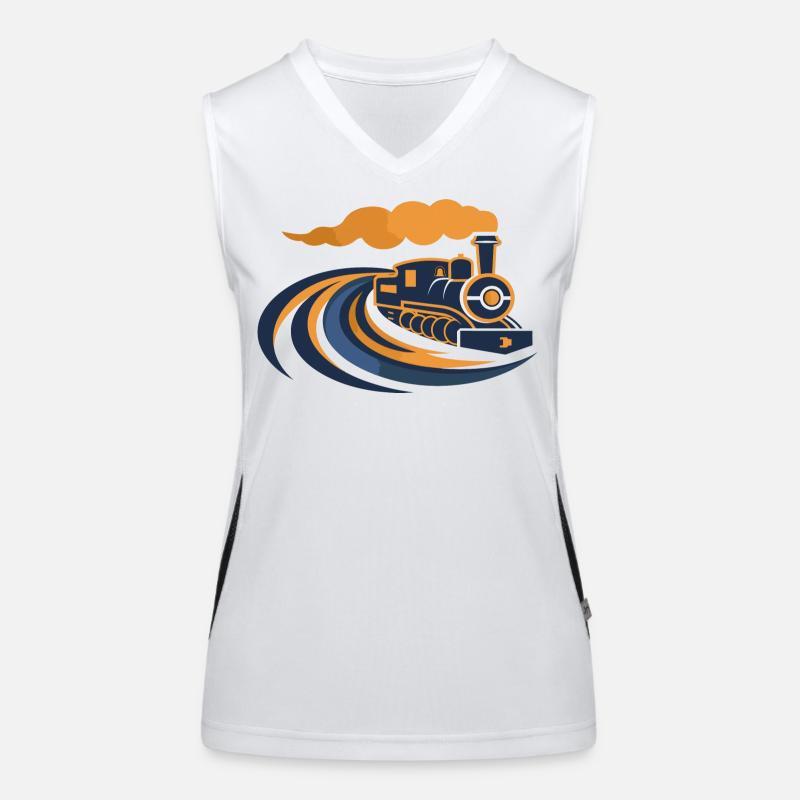 Locomotive 90s look Women's Functional Contrast Tank Top