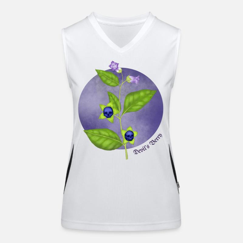 Devil's Berry Women's Functional Contrast Tank Top